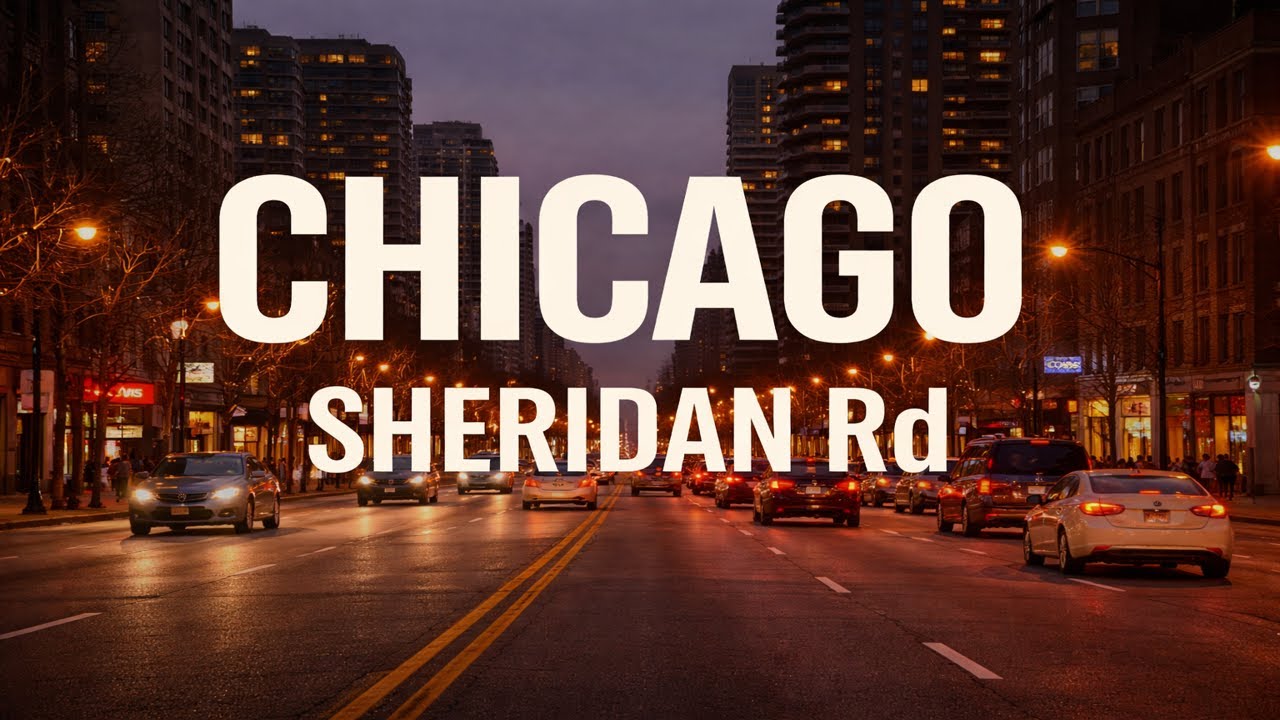 Driving Through Chicago POV | SHERIDAN Rd