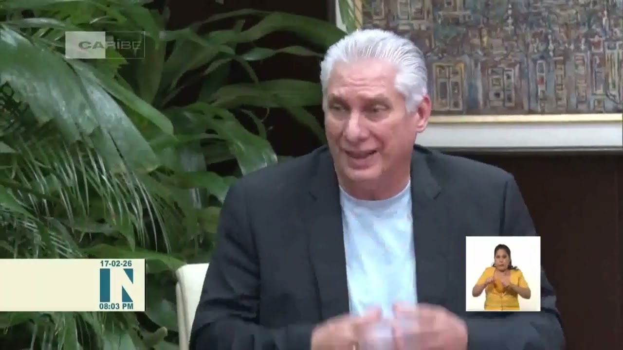 Presidente Díaz Canel agradece solidaridad con Cuba del partido Patria Grande de Argentina