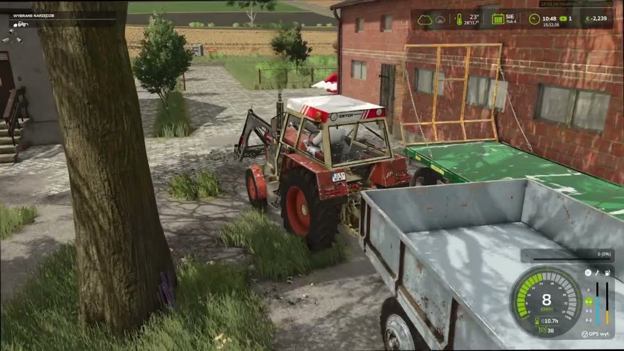 Polska wieś na luzie" #9 Początek żniw pszenicy