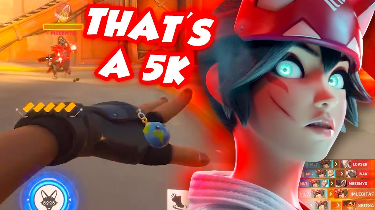 This is what a 5K with Kiriko looks like - Overwatch 2