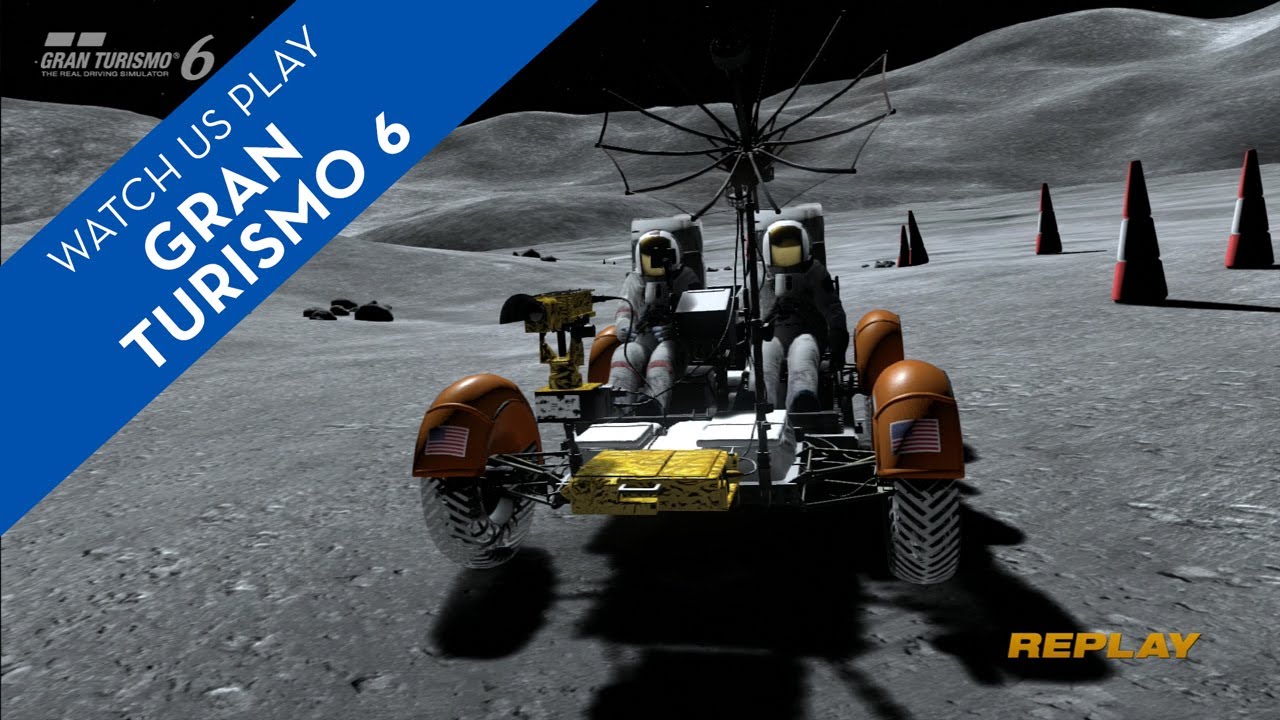 How To Drive A Lunar Rover In Gran Turismo 6