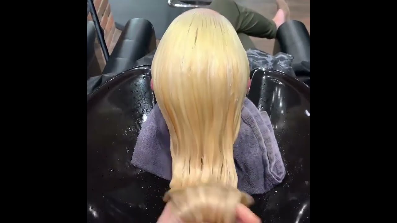 Pearl Blonde and Purple Grey - Hair by Elonataki