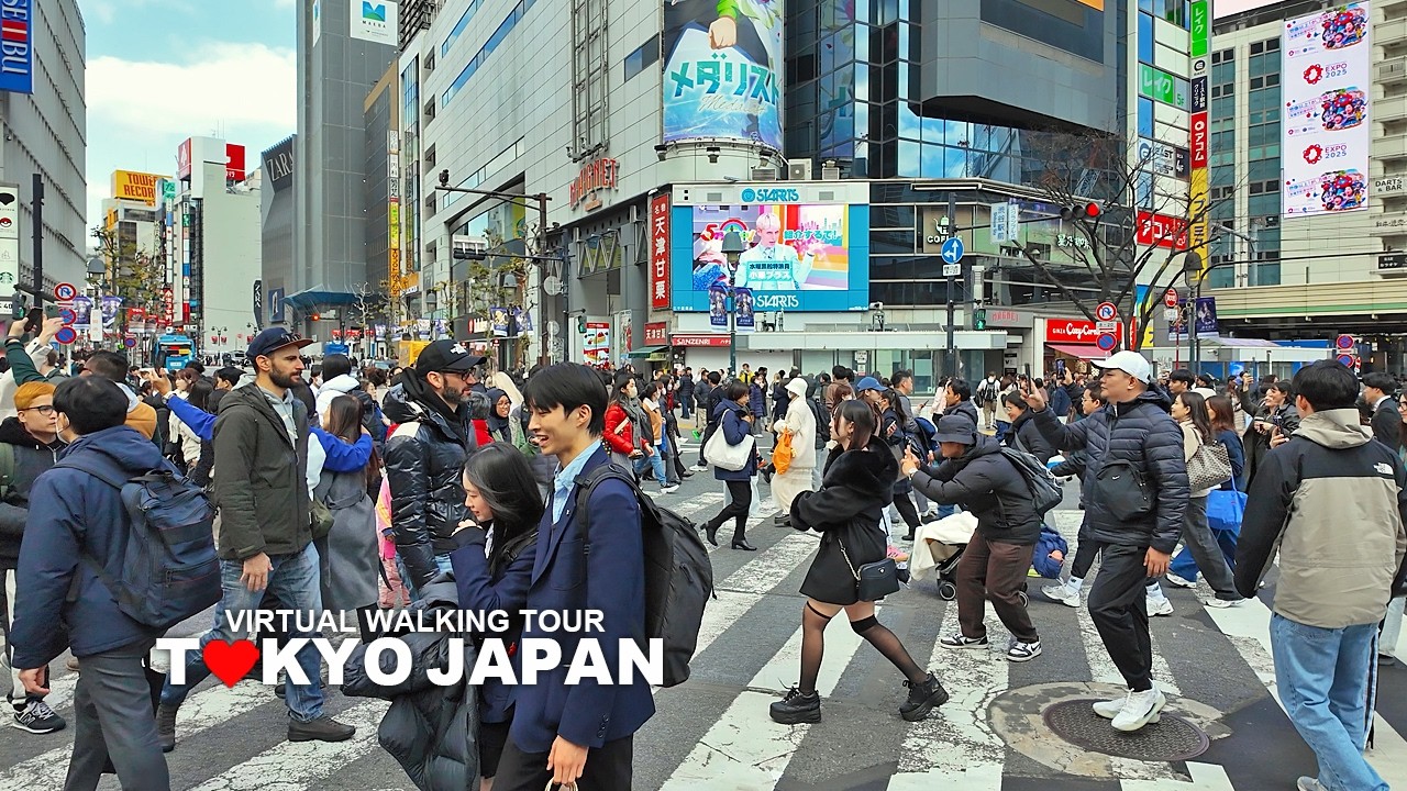 [Full Version] Tokyo Japan, Walking Tour Shinjuku, Kabukicho, Shibuya and Udagawacho, Travel, 4K