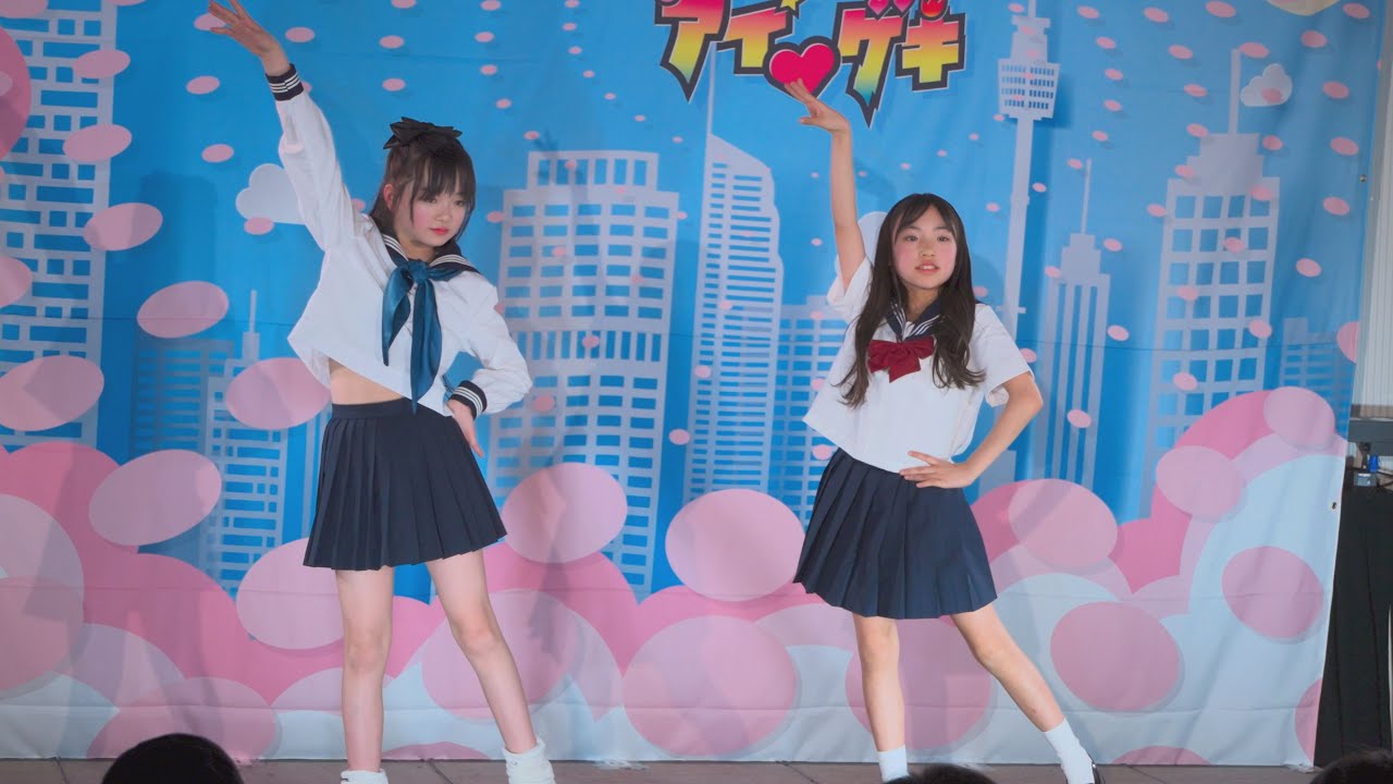 花＆月咲らん「オトナブルー /新しい学校のリーダーズ 」 2025.2.23  東京アイドル劇場