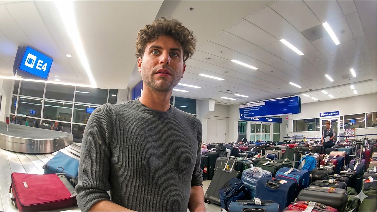 The Craziest Airport Meltdown EVER.