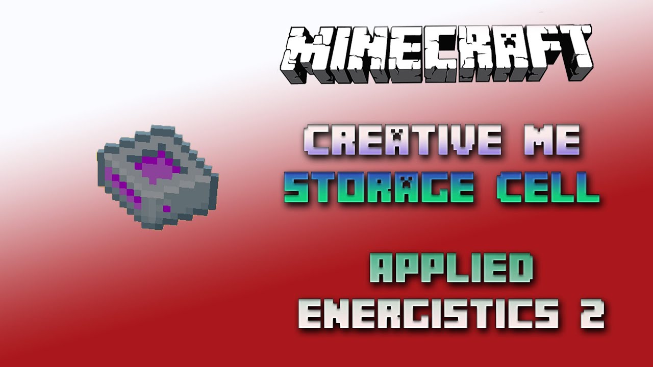 Creative ME Storage Cell 📀 Minecraft Applied Energistics Tutorial 1.16.5 📀 English 📀 #Minecraft