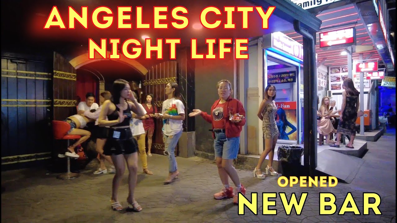 ANGELES WALKING STREET . NEW BAR. FRIDAY NIGHT. PART 2. #walkingtour