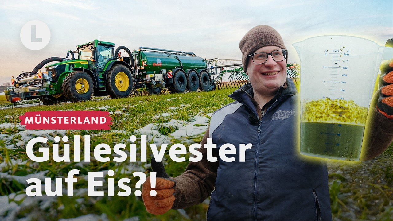 Güllesilvester 2026: Landwirt Hennig will endlich loslegen | WDR Lokalzeit LandSchafft