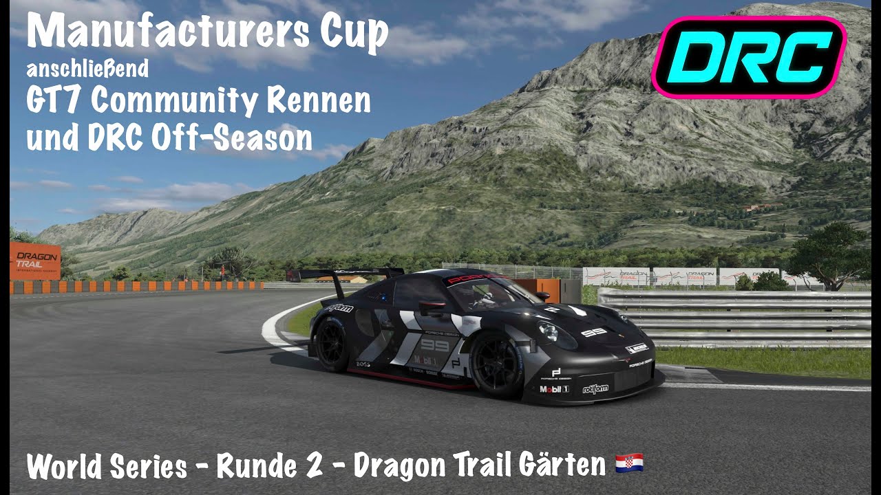 GT7 - LIVE Stream - Manufacturers Cup Runde 2 Dragon Trail // Sprintrennen // DRC Off-Season