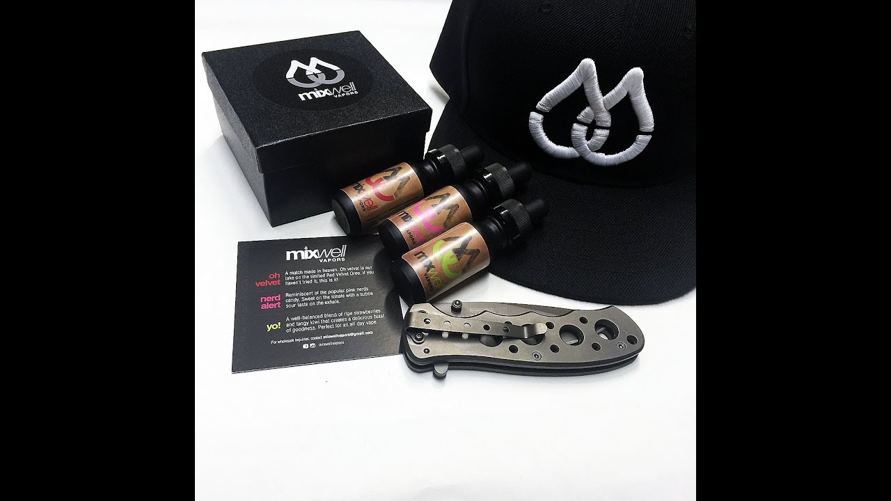 Mixwell Vapors Ejuice Line Review!