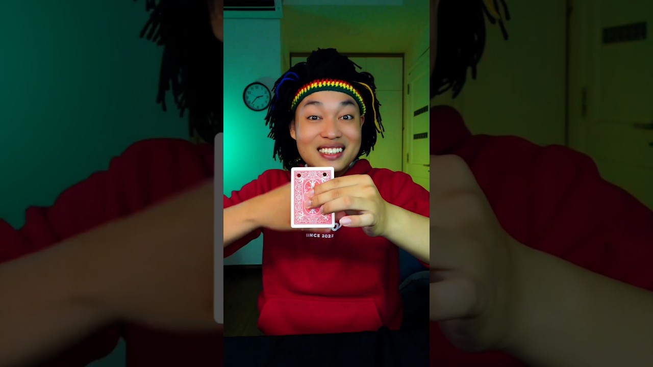LEARN The Easy Card Magic Trick 🃏🤩 #shorts #magic #viral #trending