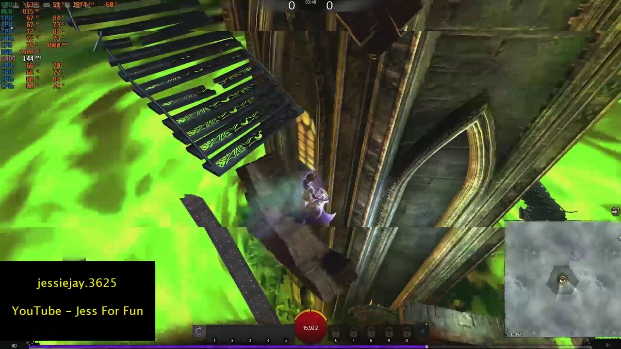 Guild Wars 2 - Mad King Clock Tower Jumping Puzzle