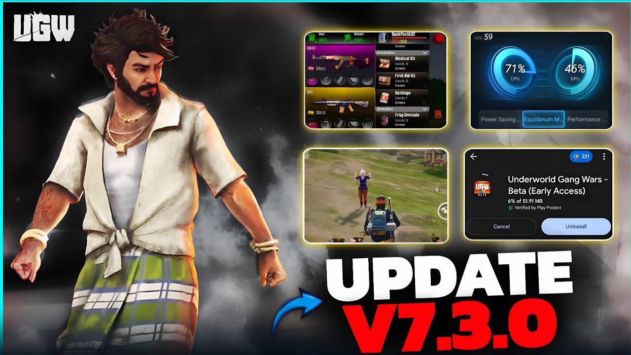 UGW V7.3.0 New Update Explained 🔥 | Weapon Gradient, Loot Crate & Bots Update