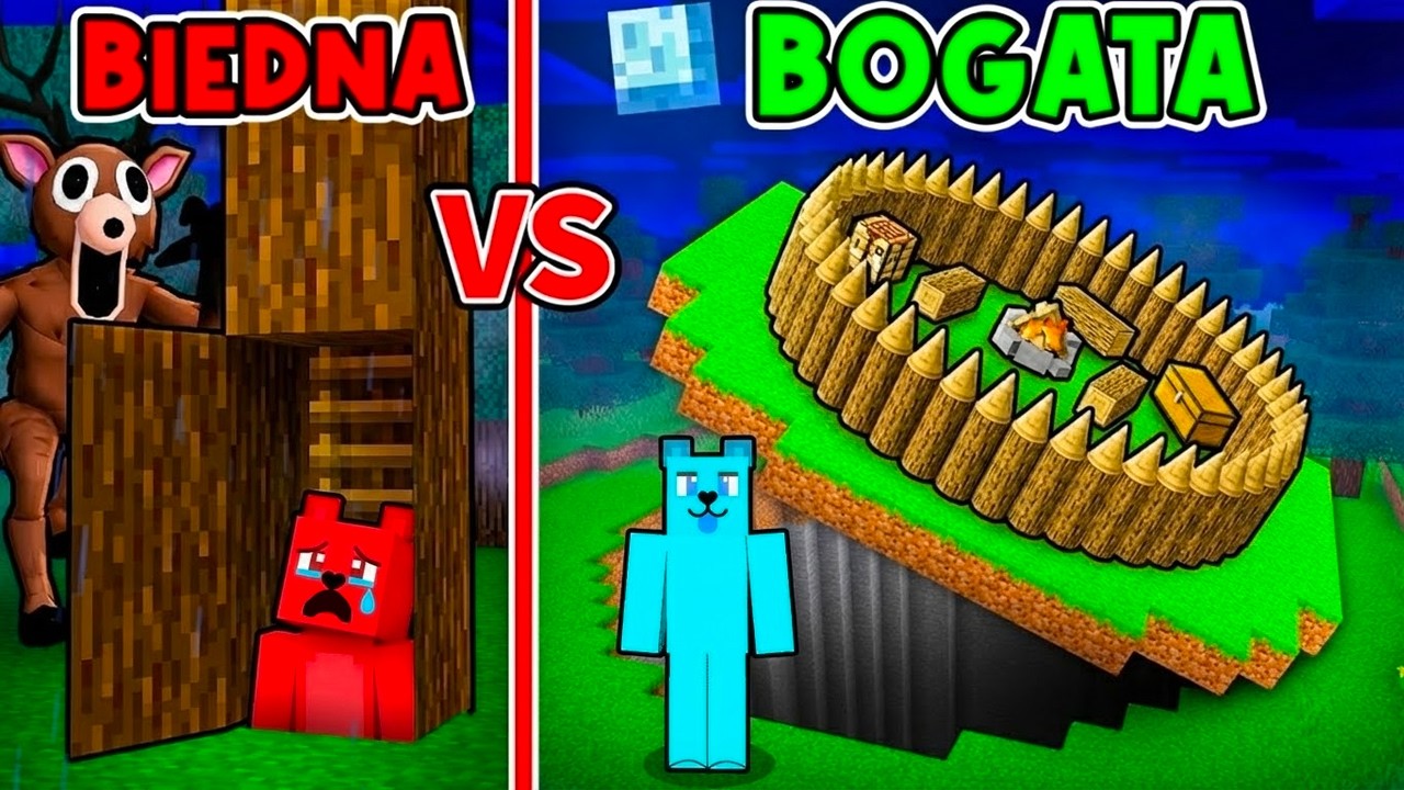 JAK ZBUDOWAĆ BAZĘ w 99 NOCY W LESIE w Minecraft 🔨😍