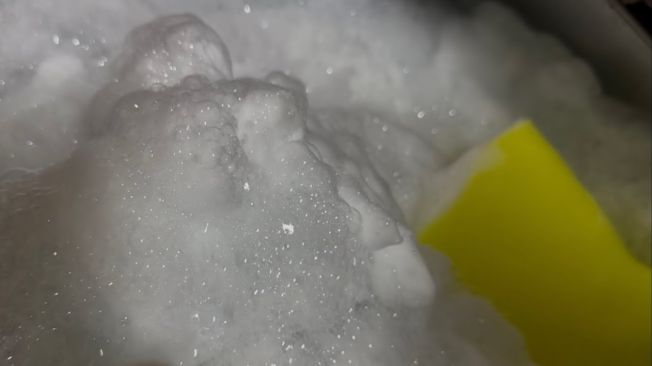 ASMR #4 esponjas y mucha espuma 