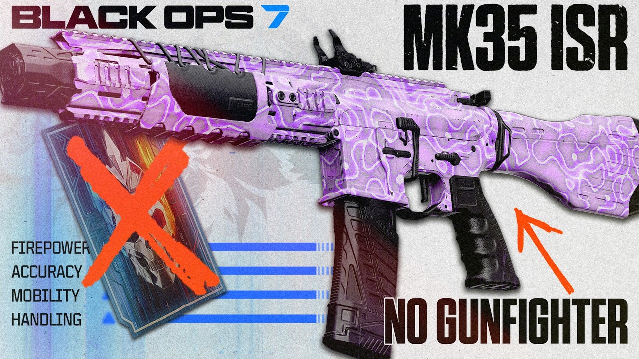 STOP USING GUNFIGHTER ON THE *ZERO RECOIL* AR 😈 - MK35 ISR BUILD