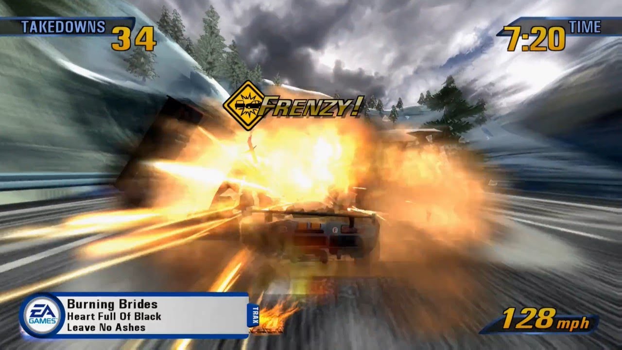 10-Minute Mayhem: Crashbreaker Edition - Frozen Peak || MODDED Burnout 3: Takedown Gameplay || PCSX2