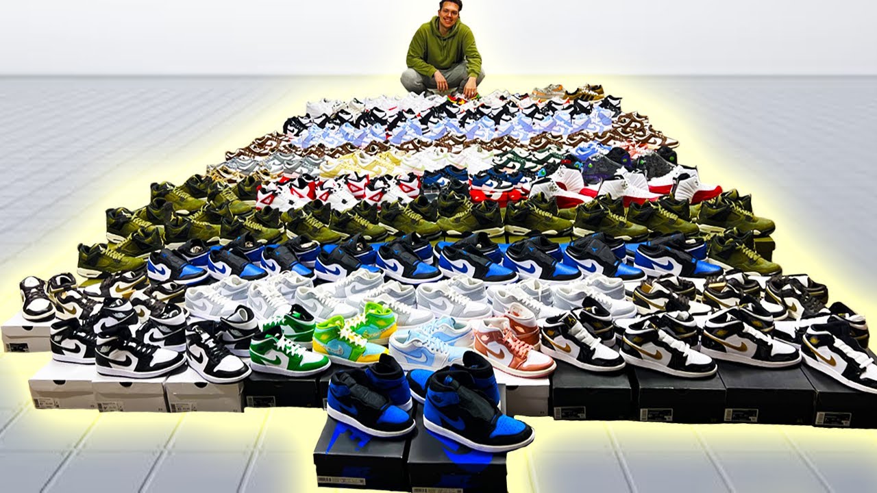 BRINGING OVER 100 SNEAKERS TO A CONSIGNMENT STORE