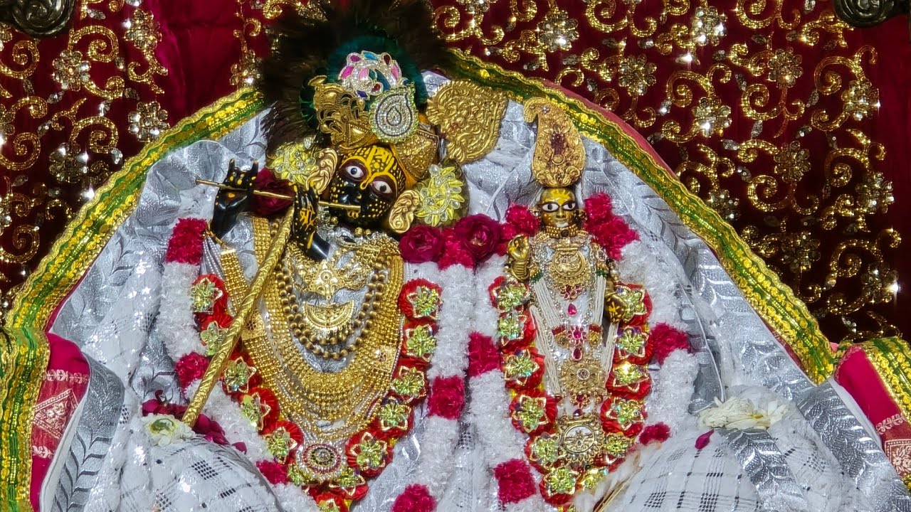 श्री लाड़ली जू की संध्या आरती के दर्शन श्री बरसाना धाम 21-01-2026 +91-8595252064☎️#radhekrishna 