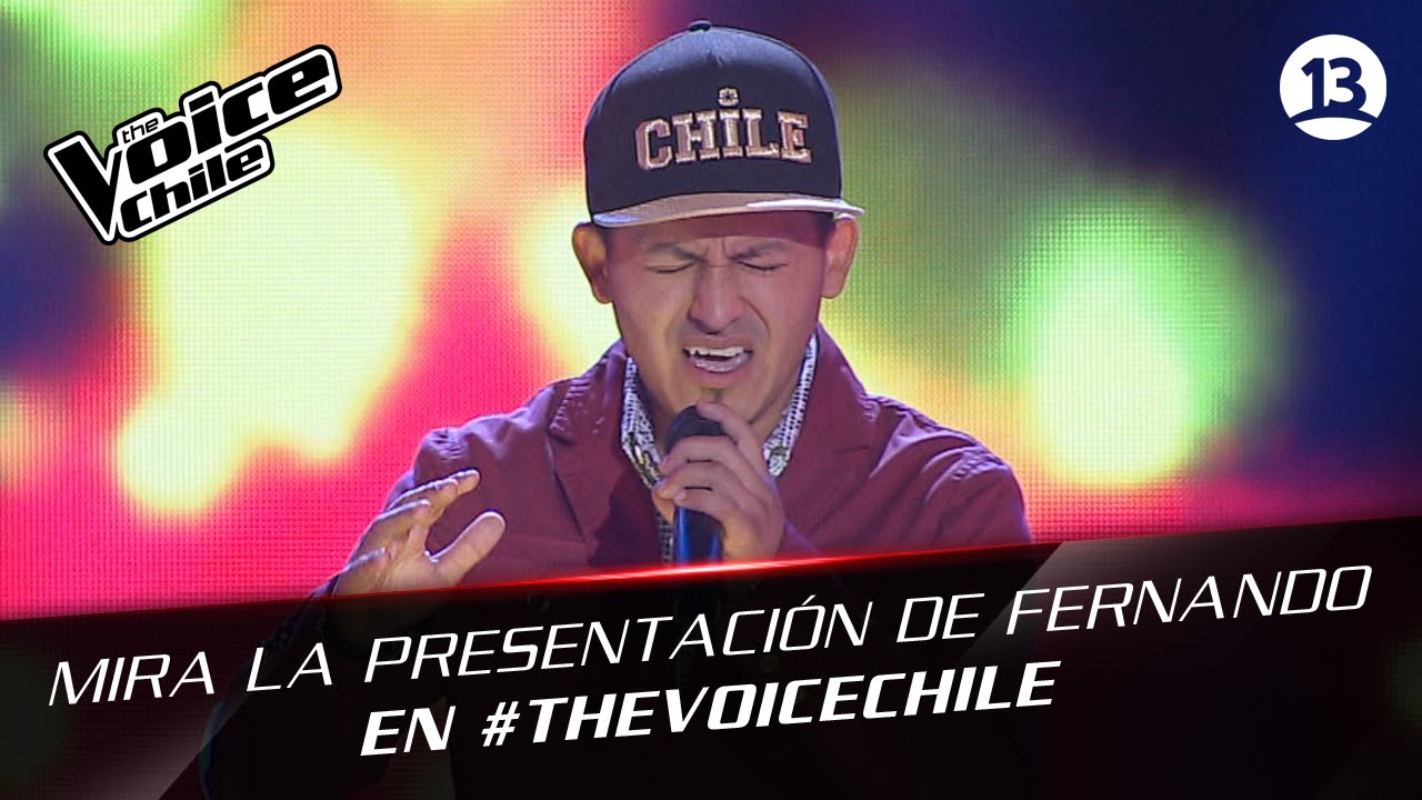 The Voice Chile | Fernando Pacheco - Aquí estoy yo