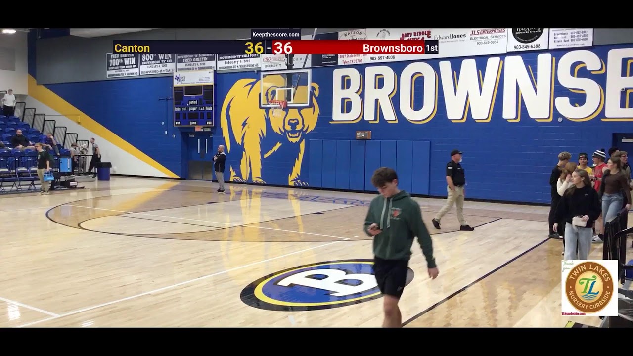 Canton vs Brownsboro HS BBall