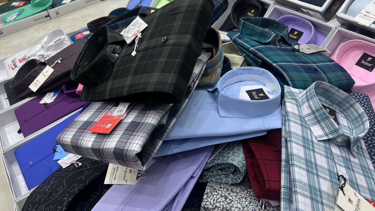 Branded Shirt Wholesaler for Retailers| Buy Directly From Manufacturer | Bajson Shirts