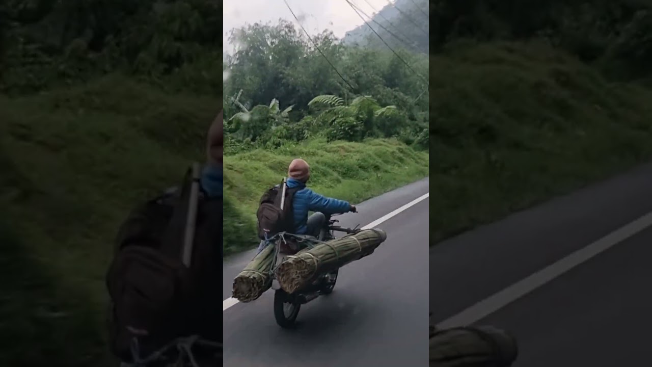 Menyusuri jalanan menurun dari Tahura Tongkoh hingga penatapen Doulu @SupriadibinPaijovlogger