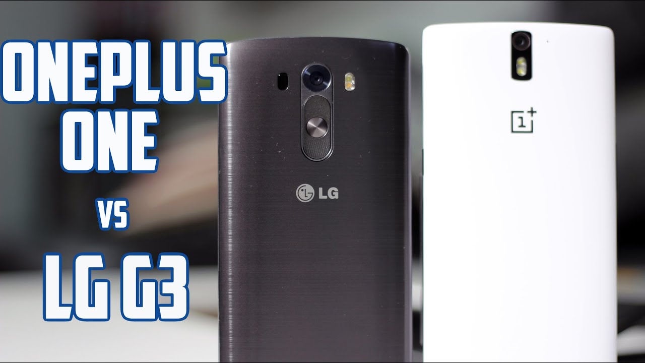 LG G3 vs OnePlus One, comparativa