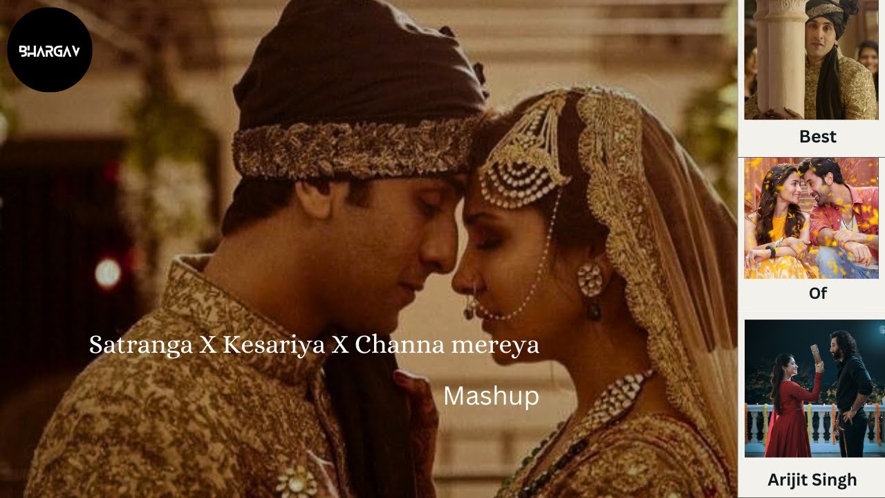 Best of Arijit singh || Satranga || Kesariya || Channa Mereya || 2024 Mashup