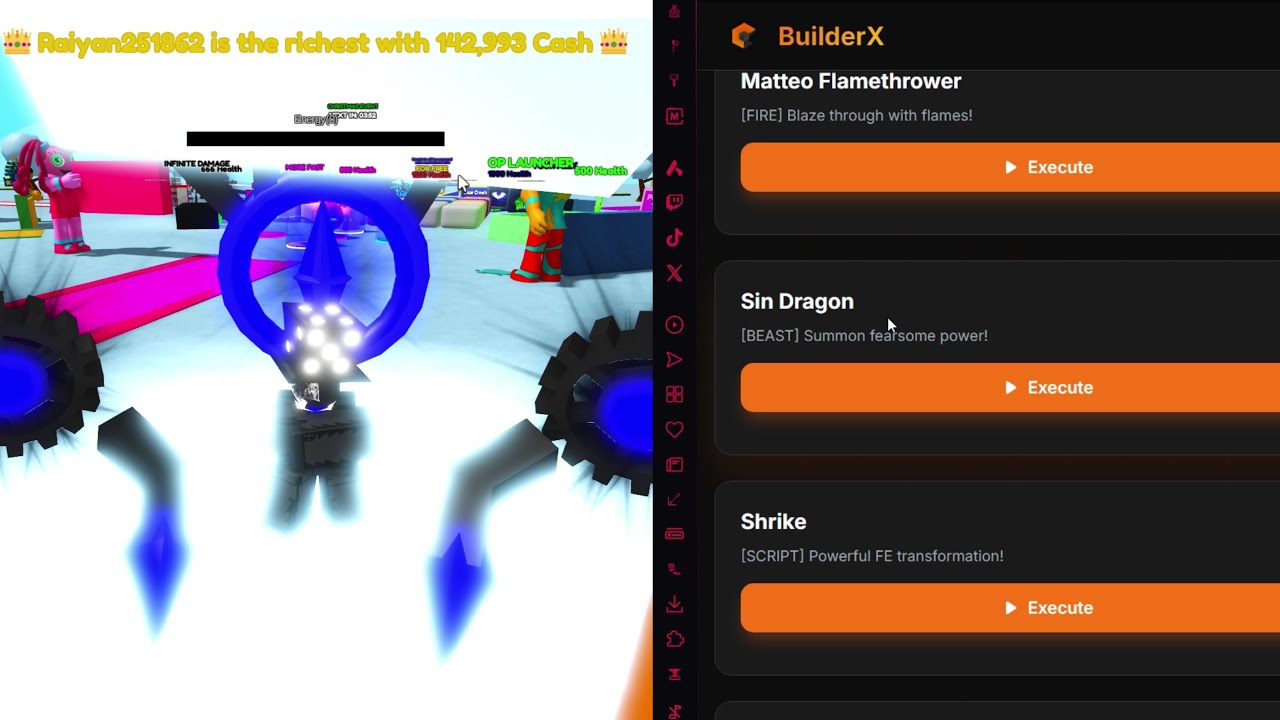 [2025] ROBLOX BEST HACKS Server Side Executor - Use FE Script & GIVE ADMIN! MANY GAMES BYFRON BYPASS