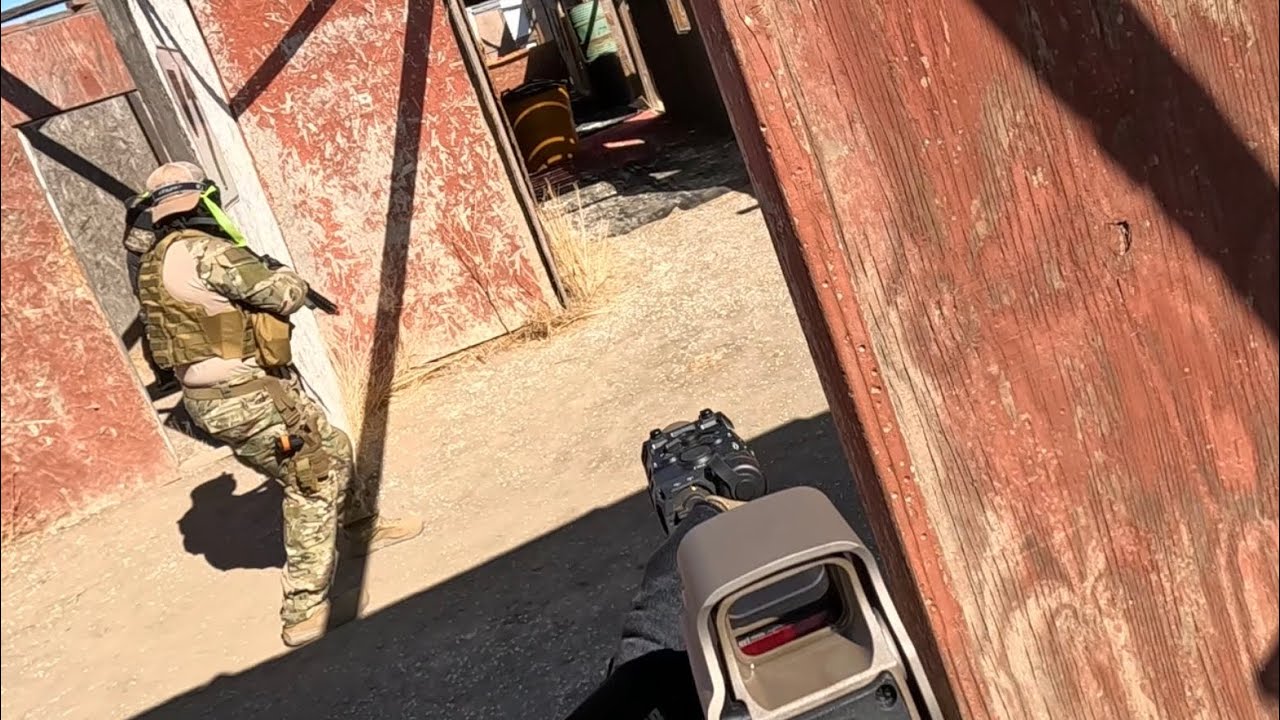 CQB Airsoft on Terminus at Code Red Airsoft Park 
