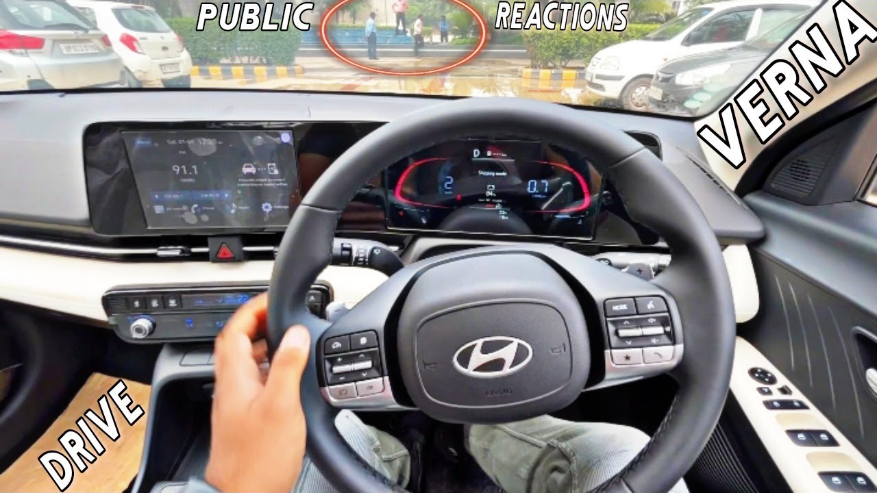 2023 VERNA🔥Eco/Normal/Sport Mode TEST❗PUBLIC REACTIONS भी देख लो साथ साथ👌Auto Xpert