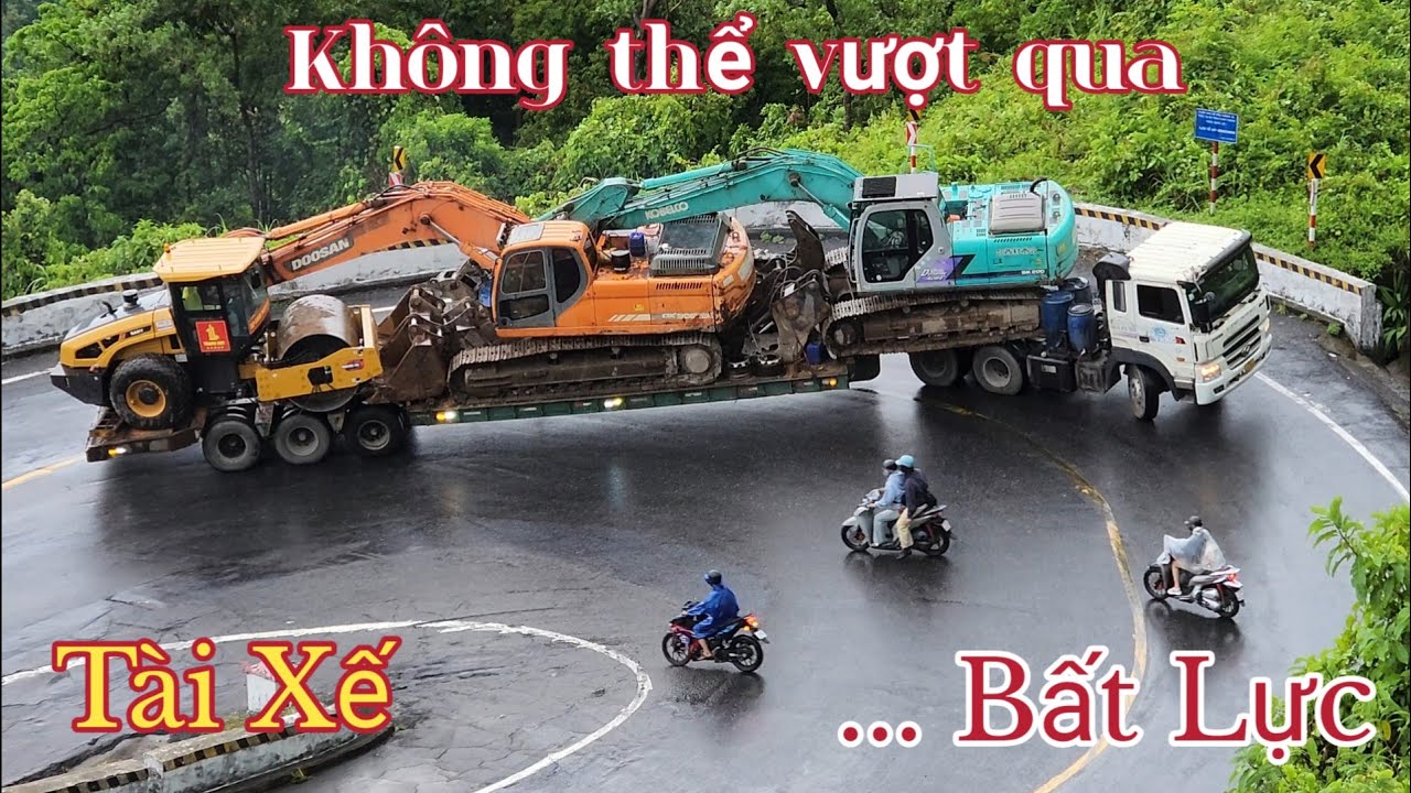 KHÔNG THỂ VƯỢT QUA | CẬN CẢNH PHA VẬT LỘN TRƯỚC KHÚC CUA GẤP TÀI XẾ BẤT LỰC NẰM CHỜ