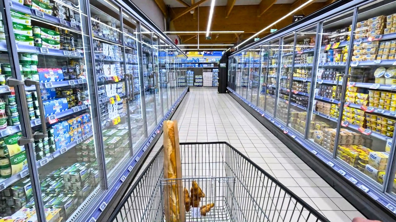 Exploring a French Supermarket 🇫🇷 Best Cheeses, Wine & Bread at Incredible Prices