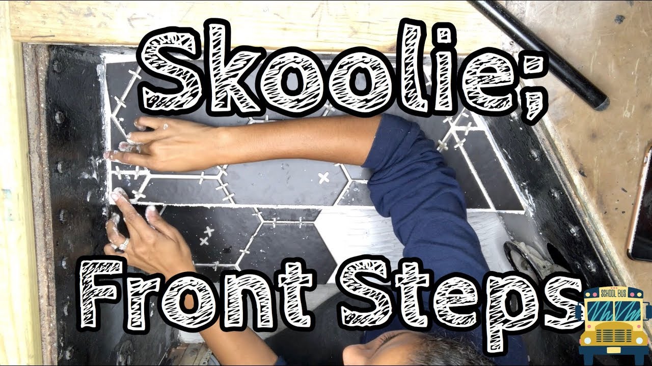 School Bus Conversion: Stairs Remodel (Part 1)