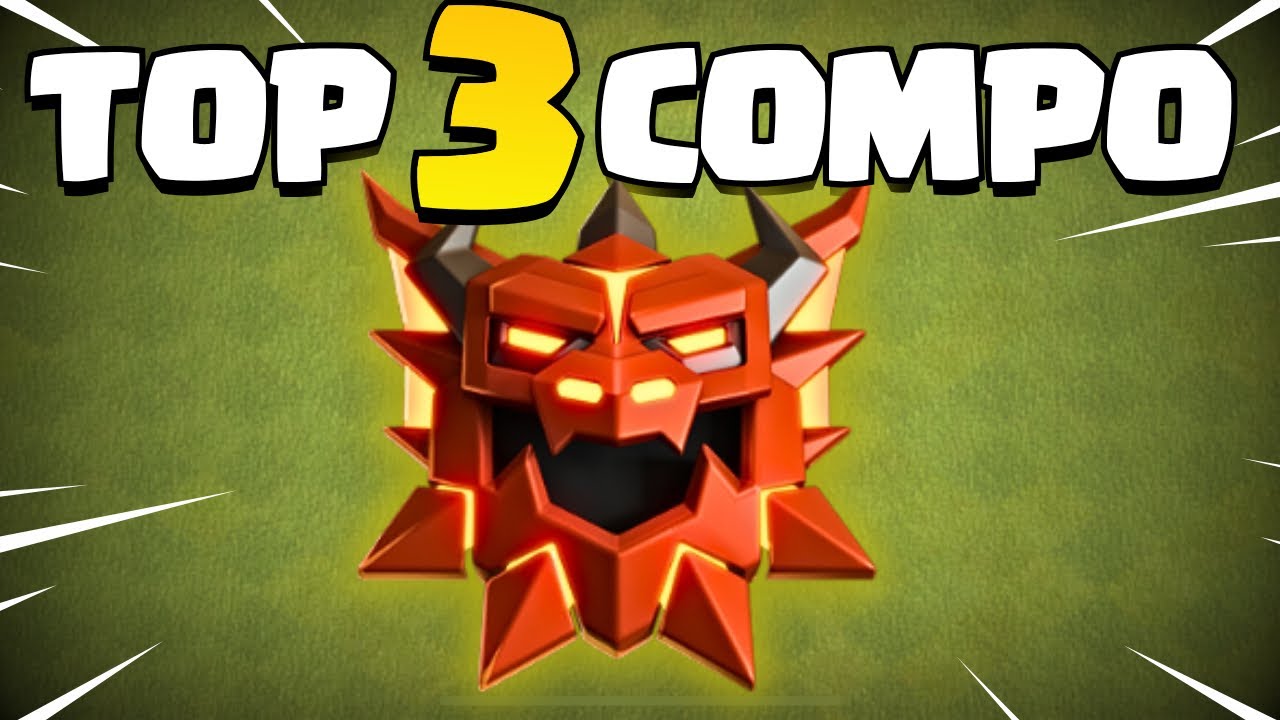 Les 3 COMPOS les plus FORTES du moment en HDV17 💥