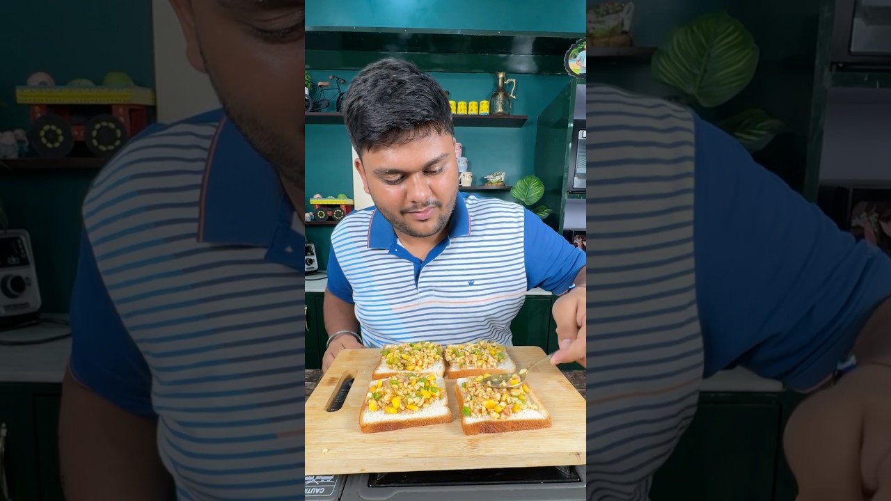 Cheese And Corn Sandwich