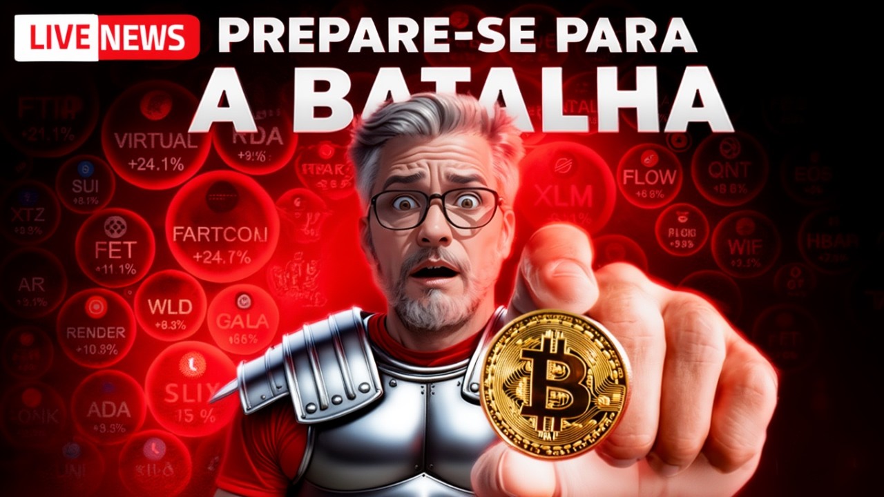 🎯 AO VIVO: BITCOIN BTC PREPARE-SE PARA A GUERRA! Zoom nas Entradas de Alta Probabilidade | LIVE 73