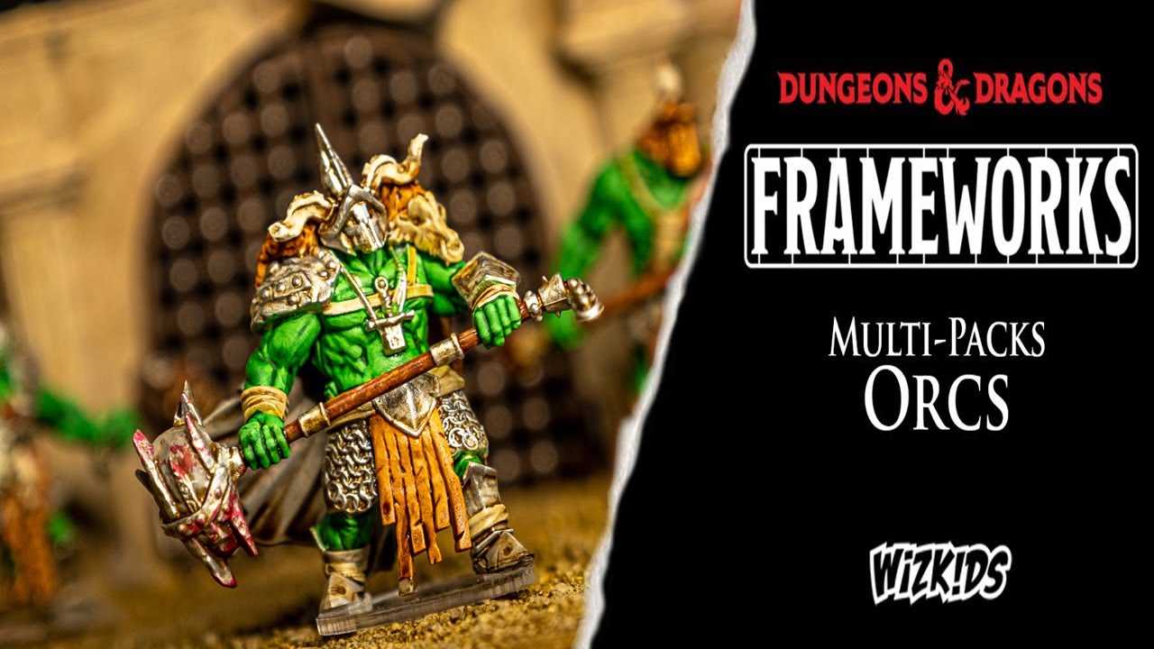 Dungeons & Dragons Wizkids Frameworks Orcs