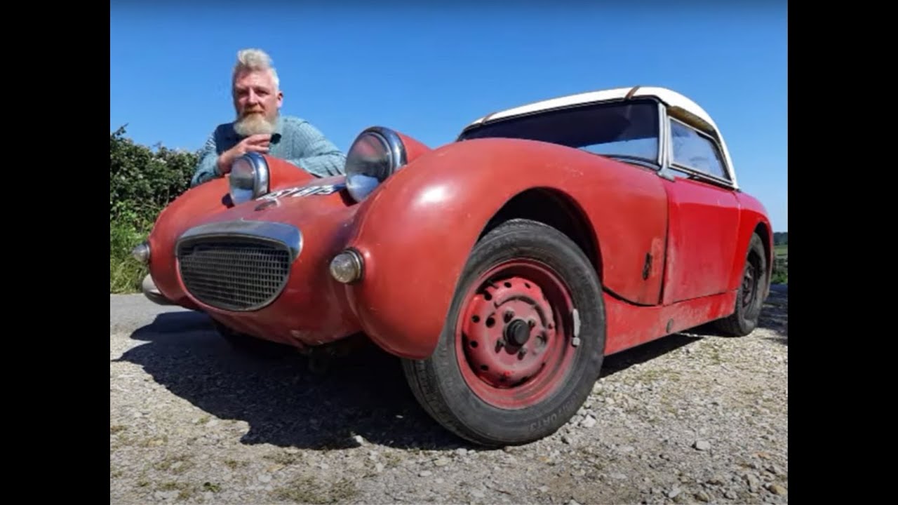 Junkyard Frogeye Sprite Build Ep.1 Project Intro, Story of Gaps the Sprite Zero-Budget Bugeye Build