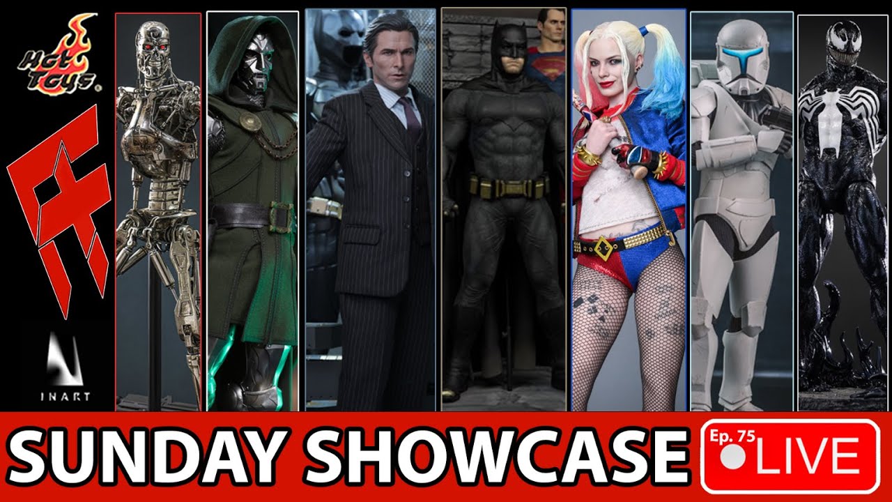 Sunday Showcase: Ep. 75 | Wonder Fest Review! Hot Toys & INART, Onslaught of Releases, Lots of HYPE