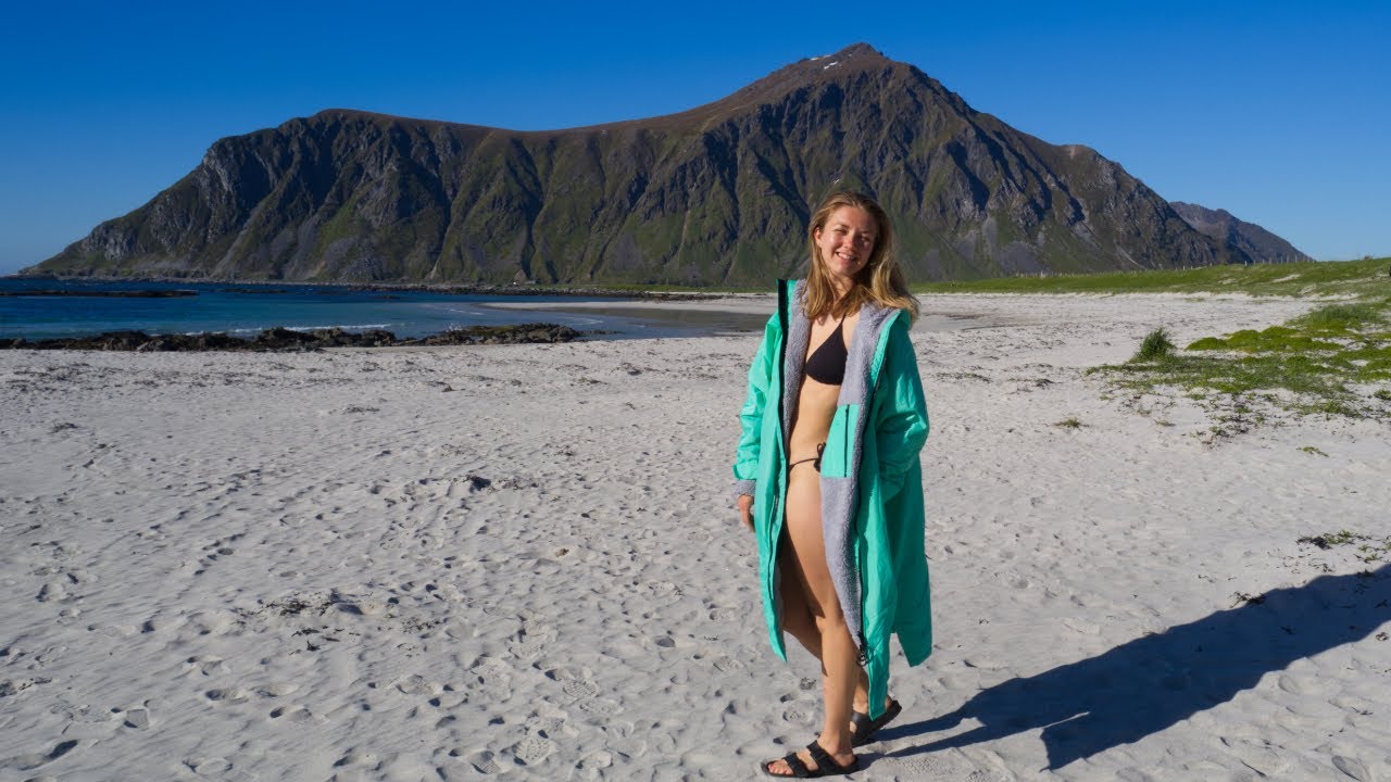 ПОЛУНОЧНОЕ СОЛНЦЕ НА ЛОФОТЕНСКИХ ОСТРОВАХ | Van Life Norway