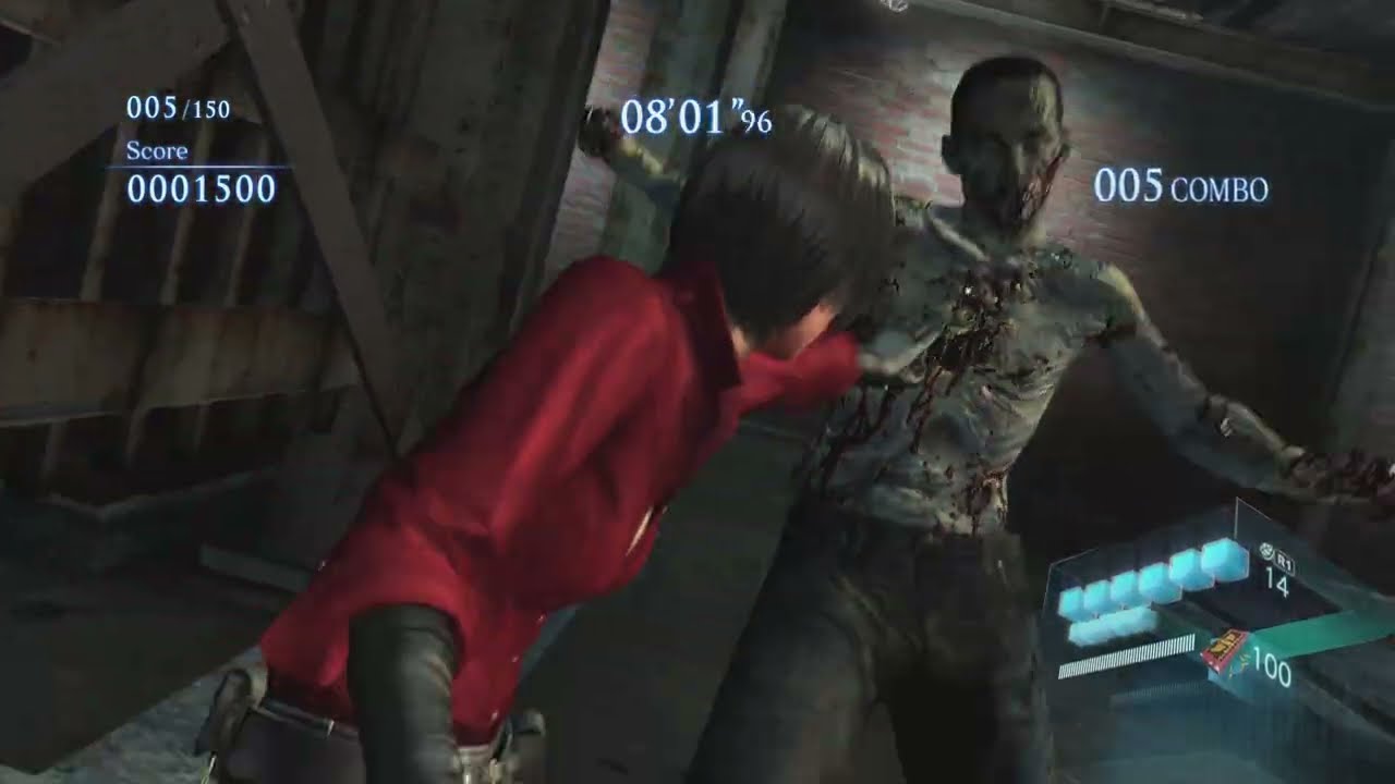 RE6 Mercenaries (Solo) - Ada - Rooftop Mission - S Rank - 1183047