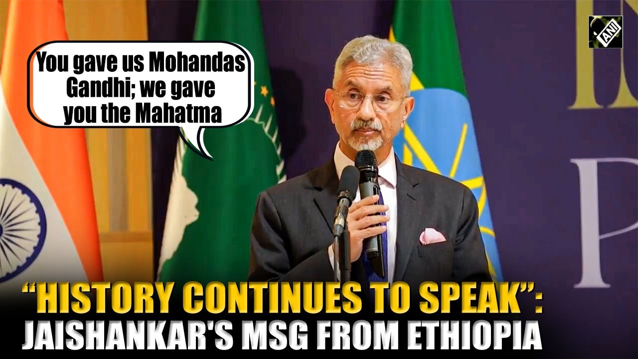 Gandhi, Mandela and Africa: Jaishankar recalls the historic bond between India and Africa