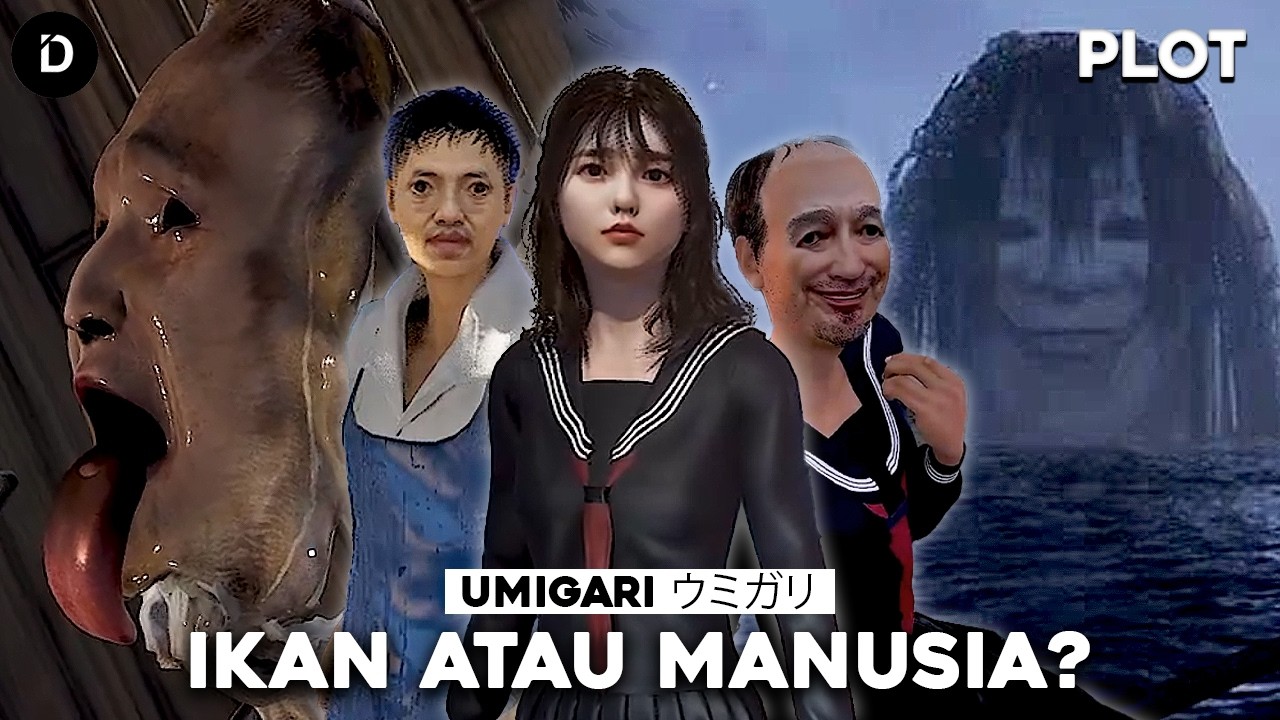 PLOT: Kenapa Ikan Ini Berwajah Manusia | Umigari ウミガリ (All Endings)