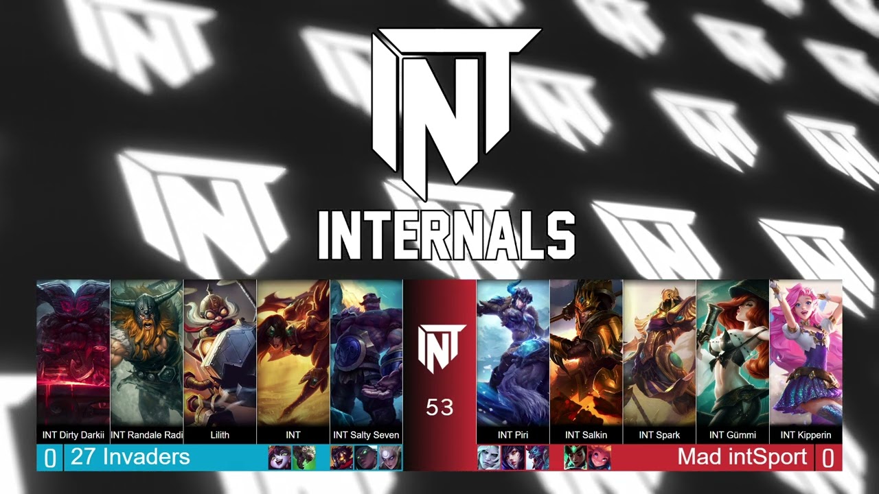 INTernals | Semifinal 2 | Group 3 | 27 Invaders intSport vs Mad intSport | #getINTvolved