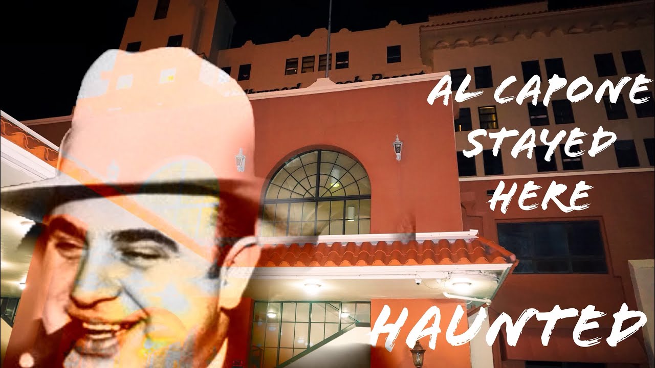 3AM OVERNIGHT CHALLENGE AT HAUNTED 'HISTORIC HOLLYWOOD BEACH RESORT' &hellip; AL CAPONE LIVED HERE