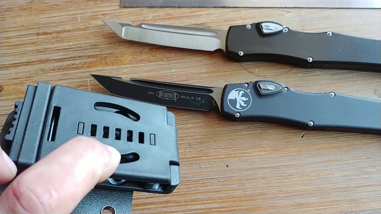 Chi-Crotech Halo6 comparison with Microtech Halo6