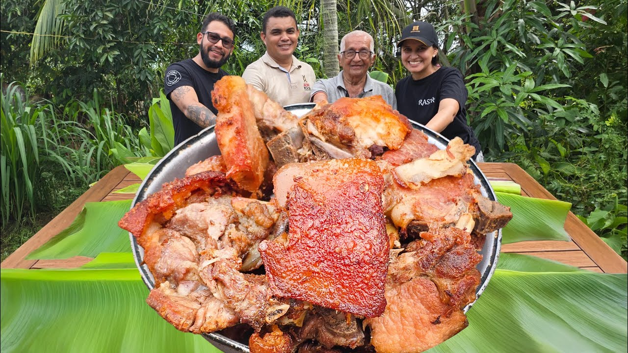 ✅️Receta del CHICHARRÓN CAMPESINO crujiente, SIN ACEITE y 100% natural, ASÍ LO HACÍAN