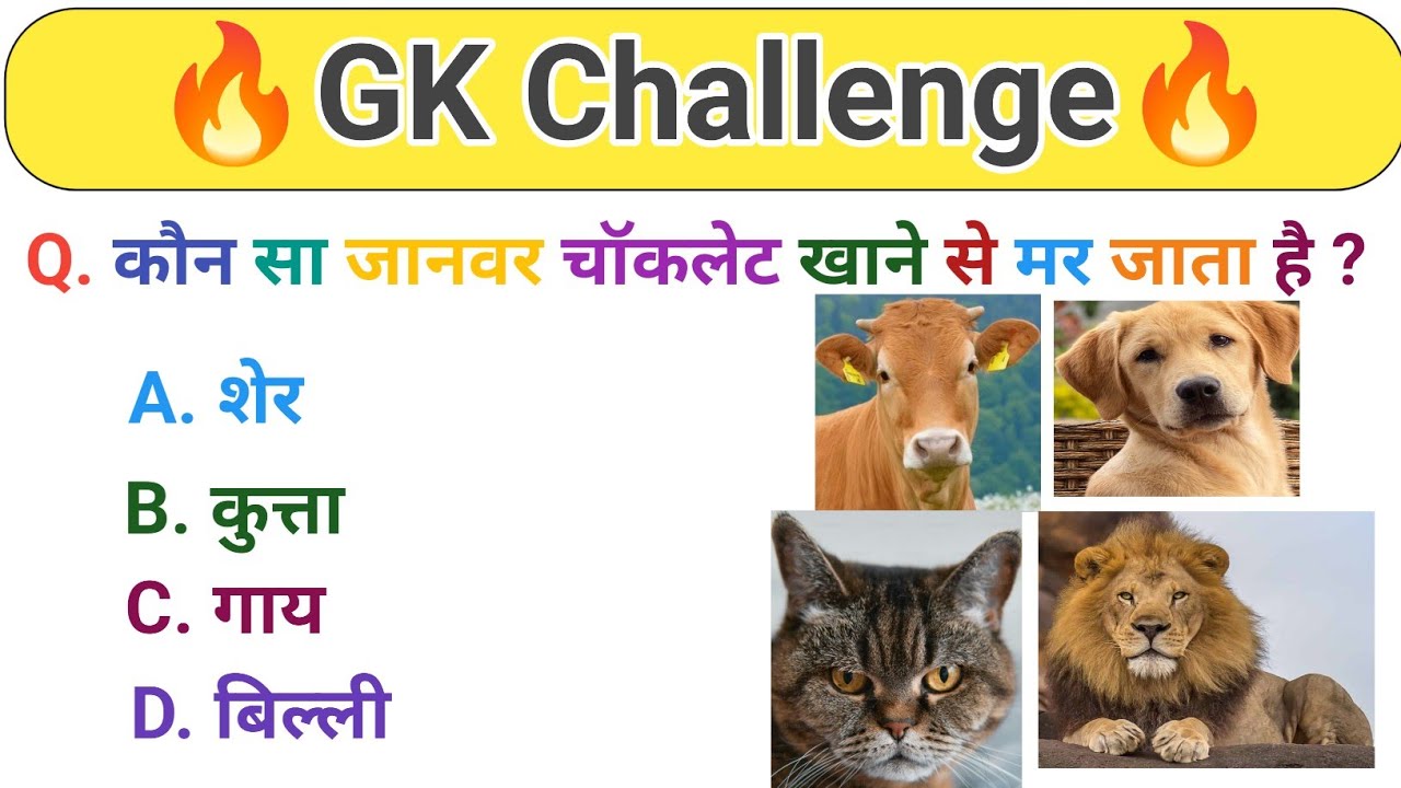 Animals amazing facts|| जानवरों के बारे में रोचक जानकारी|| GK Quiz 